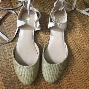 Mix no 6 Lace up Ballet Flats